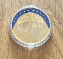 Europa Gedenkmünze, Top Zustand, Sammlerstück
