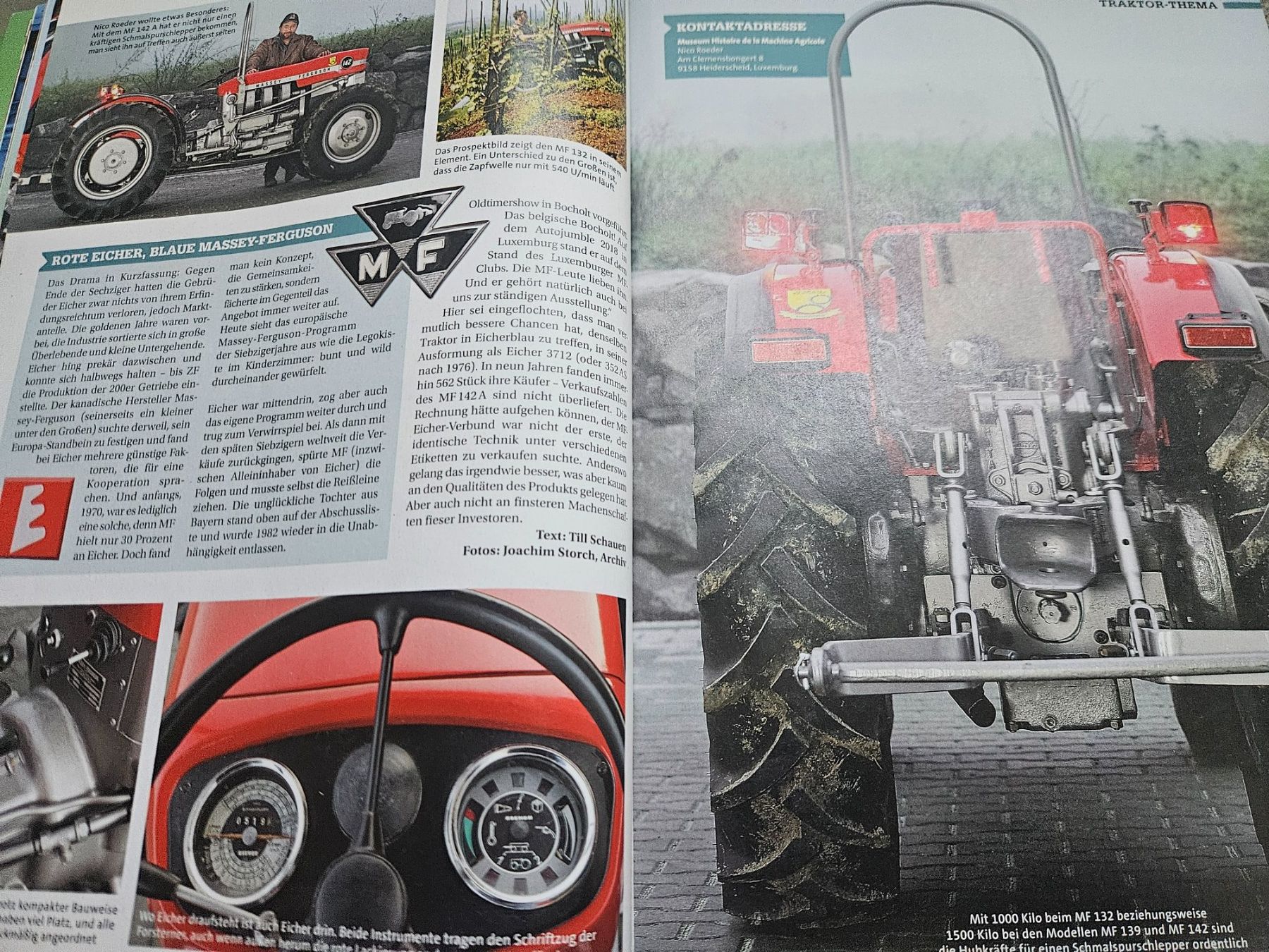 Massey Ferguson Trattori: Oldtimer Traktor 12/18 MF 142 Dutra D4K-B Deutz D 7207 xa – Usato da Flawil venduto da sr1_f6st 4