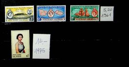 PITCAIRN TIMBRES NEUFS** 1961 + 1975. COTE 19.20 /OC130
