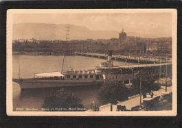 Geneve - Frankreich , Dampfschiff , gel.1913