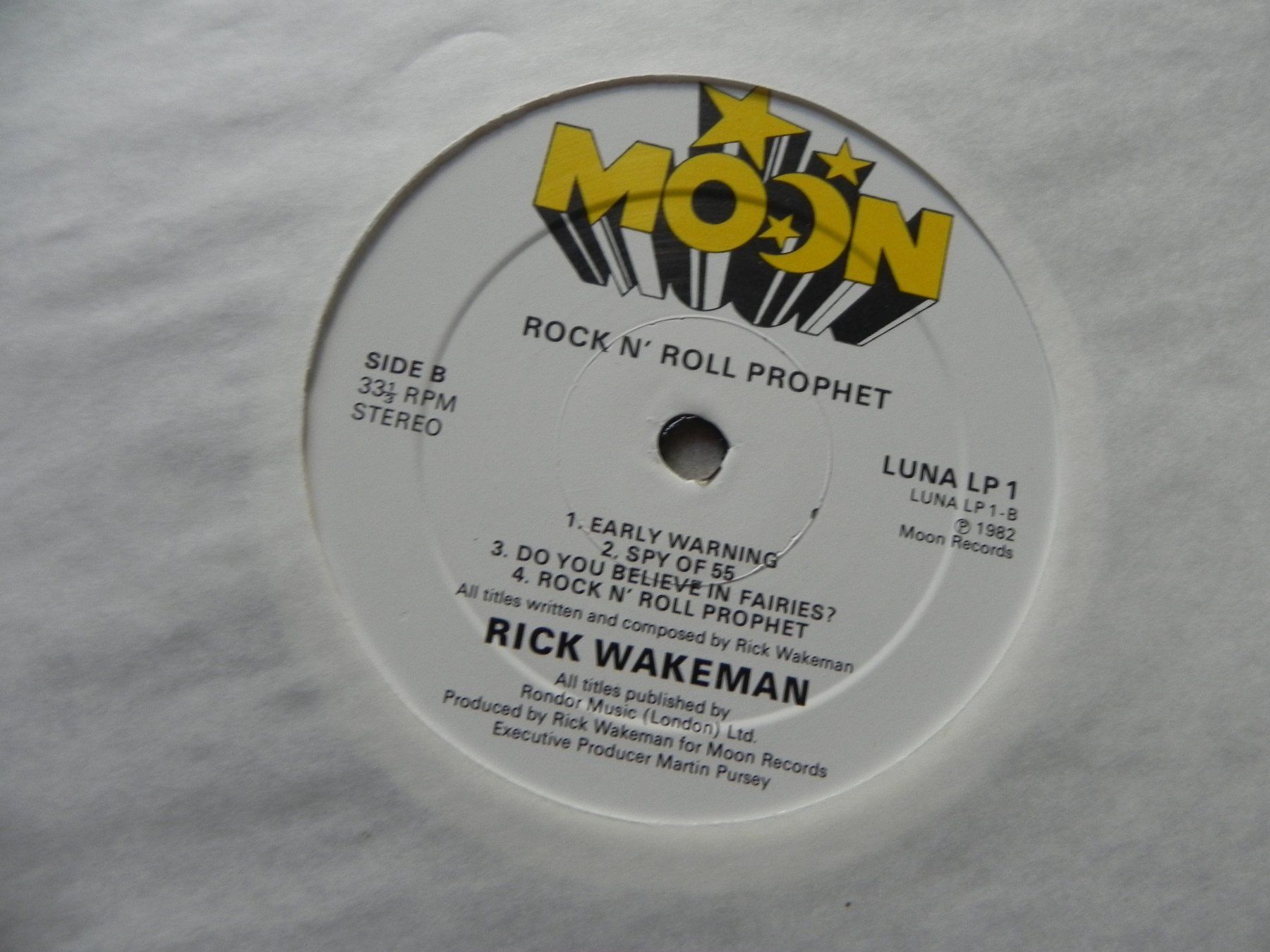 Dischi in vinile: LP brit. prog. Rock Keyboarder Rick Wakeman 1982 Prophet – Usato da Siebnen venduto da krimsie 4