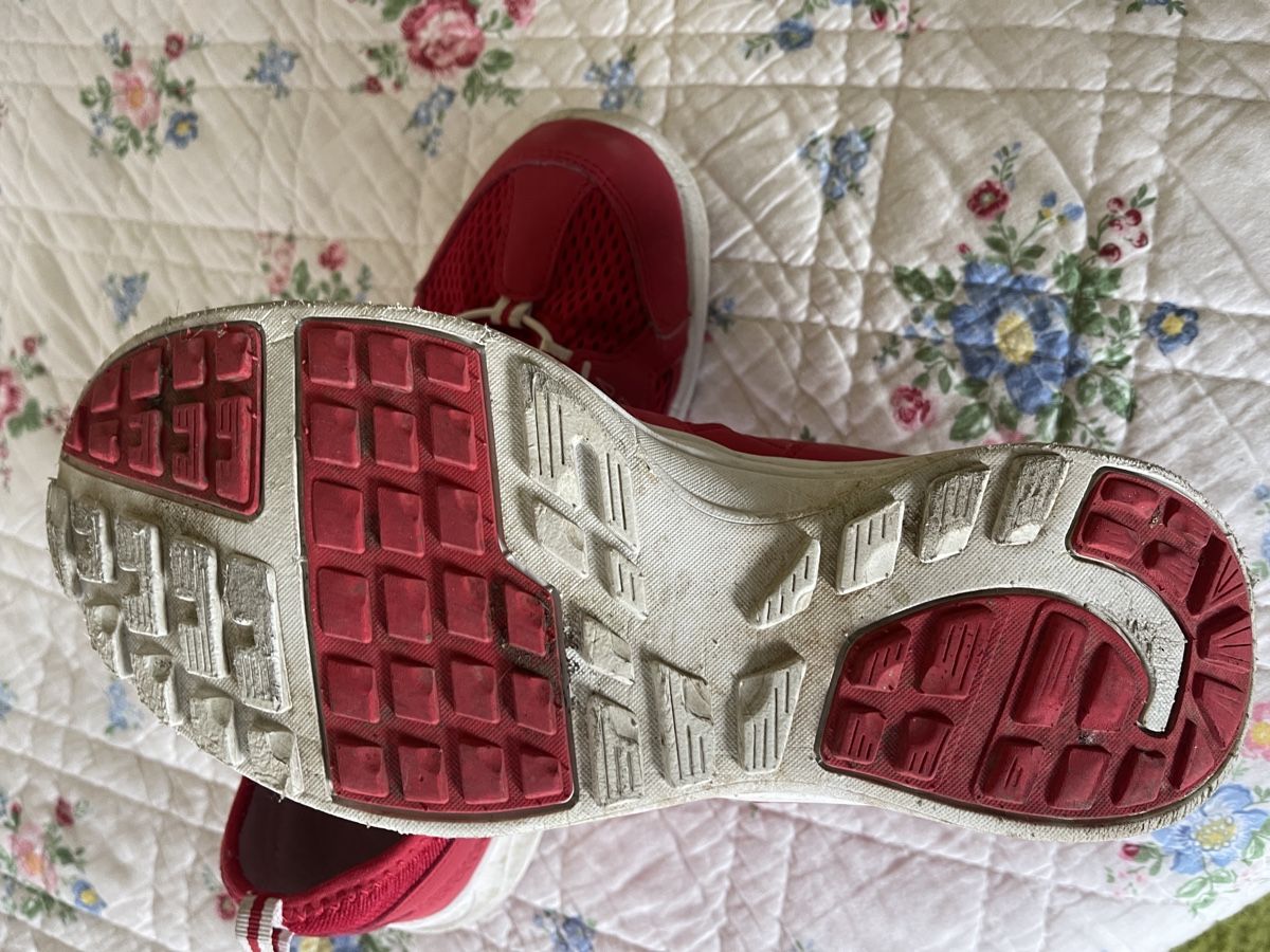We Scarpe da donna: Weiche rote Sneaker, Marke Go-we – Usato da Muri AG venduto da Phoenizier 3