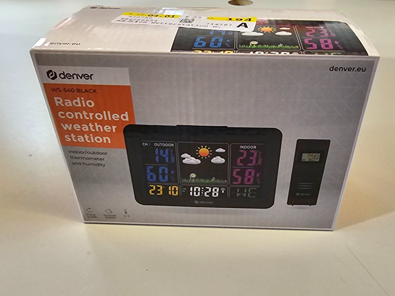 Altro per la casa: Wetterstation DENVER Electronics Ws-540 – Nuovo e nell'imballaggio originale da Koppigen venduto da Kellerfundsachen 2