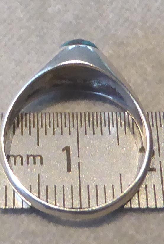 Anelli: Ring 925 Silber mit synthetischem Stein – Usato da Muri AG venduto da Lineli2020 2