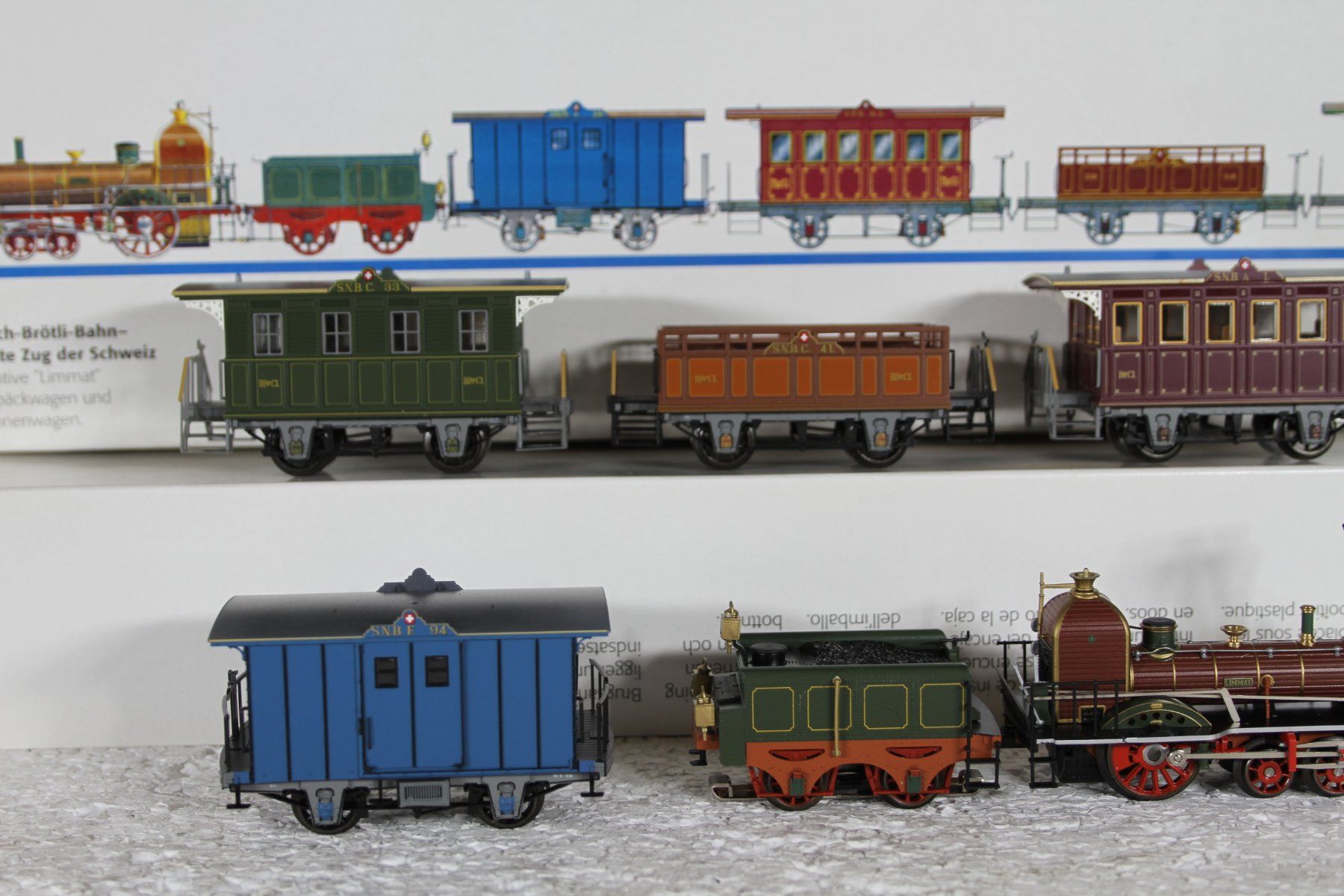 Märklin Modellini di ferrovie: Märklin 28471 SNB Spanisch Brötli Bahn – Usato da Triesen venduto da cor_62ts 5