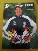Christian Ziege - 90er Jahre - handsignierte Autogrammkarte