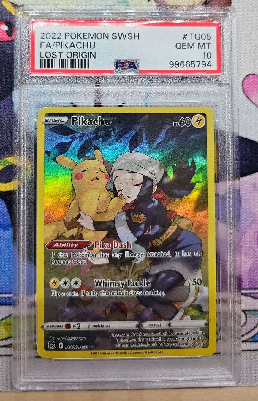 Pokémon Carte collezionabili: Pikachu - Pokemon Lost Origin - TG05 - PSA 10 – Usato da Zürich venduto da cal_8vj7