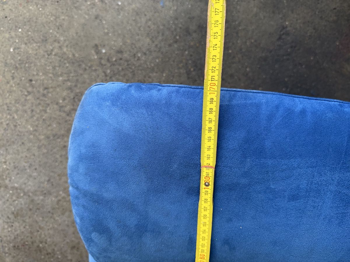 Divani: Blaues 2er Sofa - Stoffbezug - Breite 170cm – Usato da Pfungen venduto da 3LGK158 1