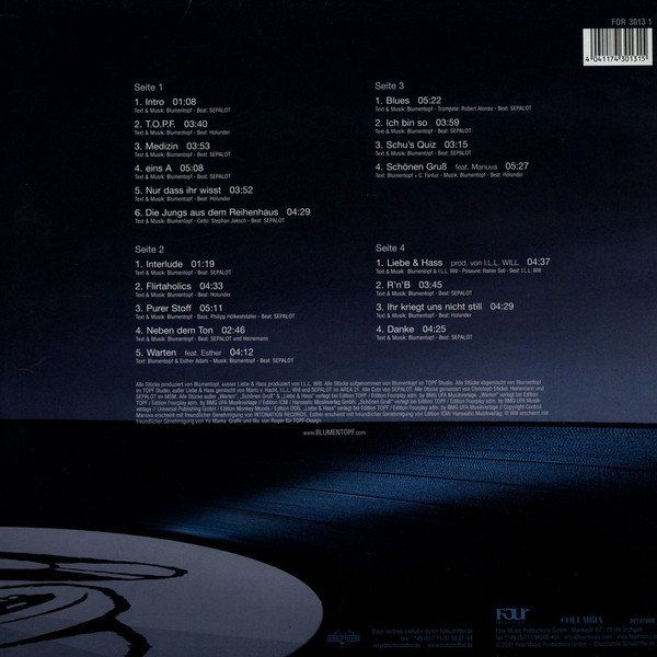 Schallplatten: Blumentopf ‎– Eins A (2XLP) – Gebraucht aus Genève von jim.k 1