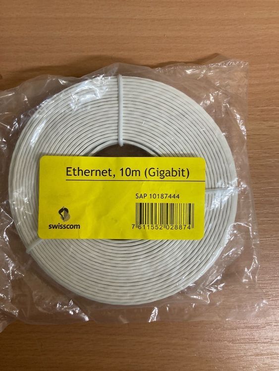 Neues Ethernetkabel 10 Meter | Kaufen auf Ricardo