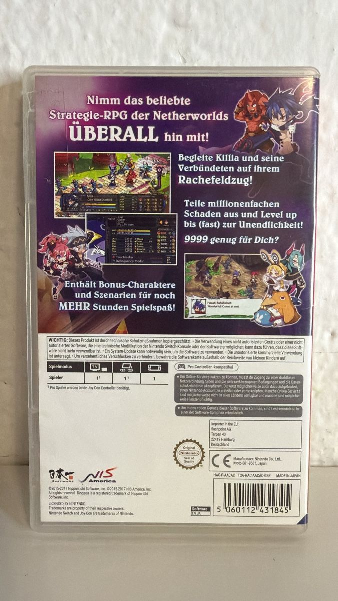 Nintendo Spiele: Disgaea 5 Complete - Nintendo Switch game – Gebraucht aus Ehrendingen von bubulence 1