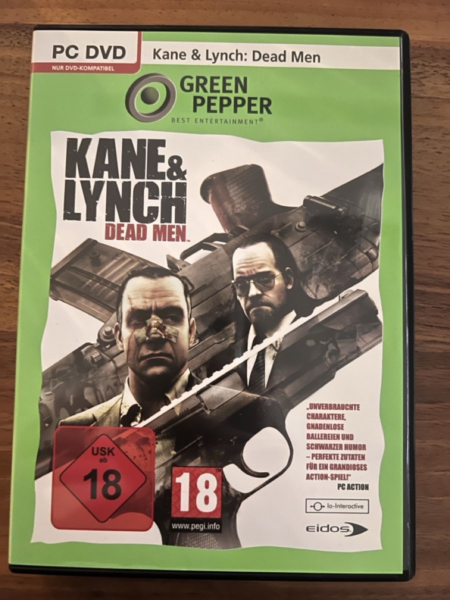 Giochi: Kane & Lynch: Dead Men - PC DVD – Usato da Fällanden venduto da raf-wpf