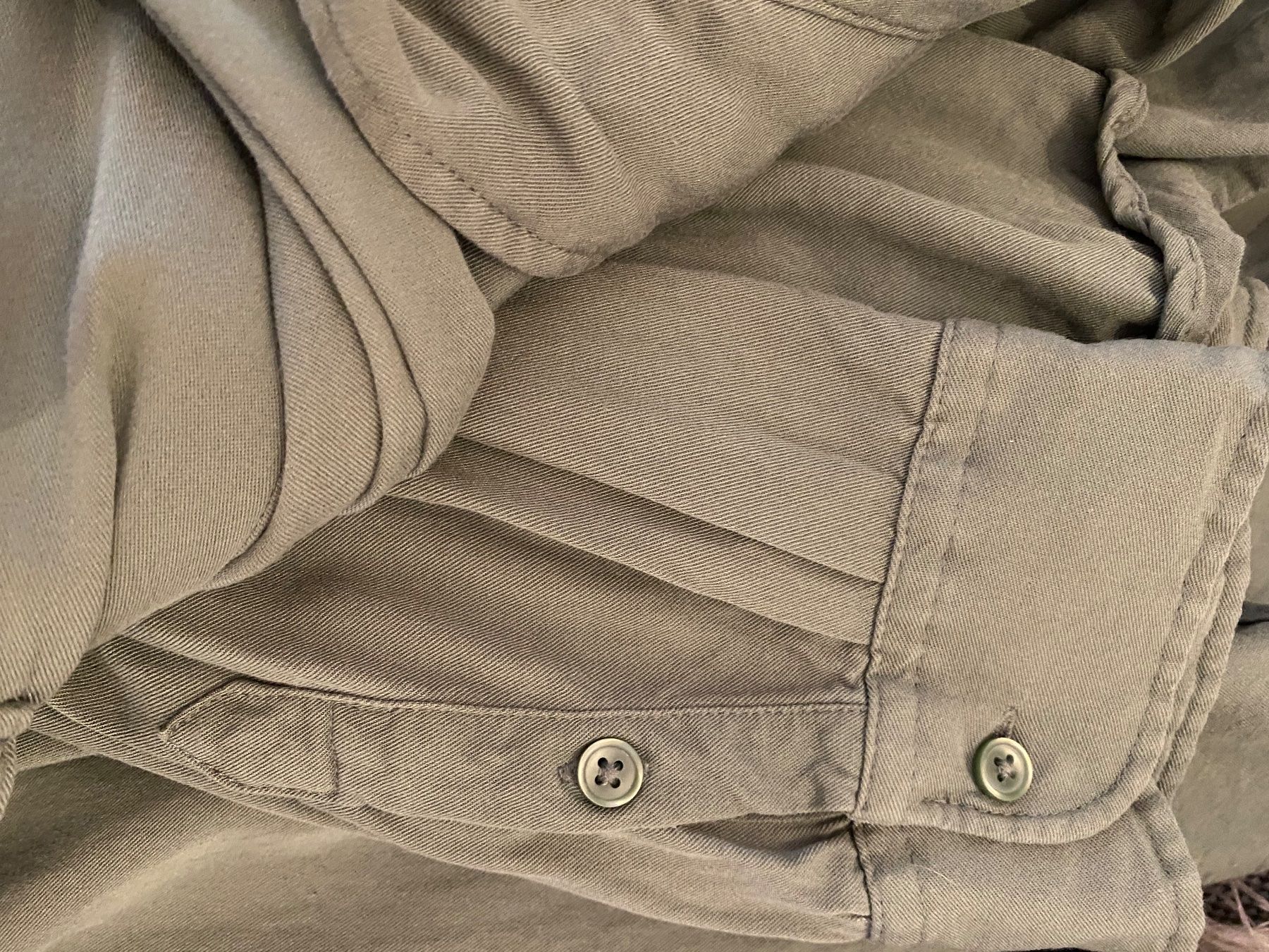 H&M Camicette: H&M Bluse langarm oliv Gr. 54 – Usato da Pratteln venduto da a23_j2gs 5