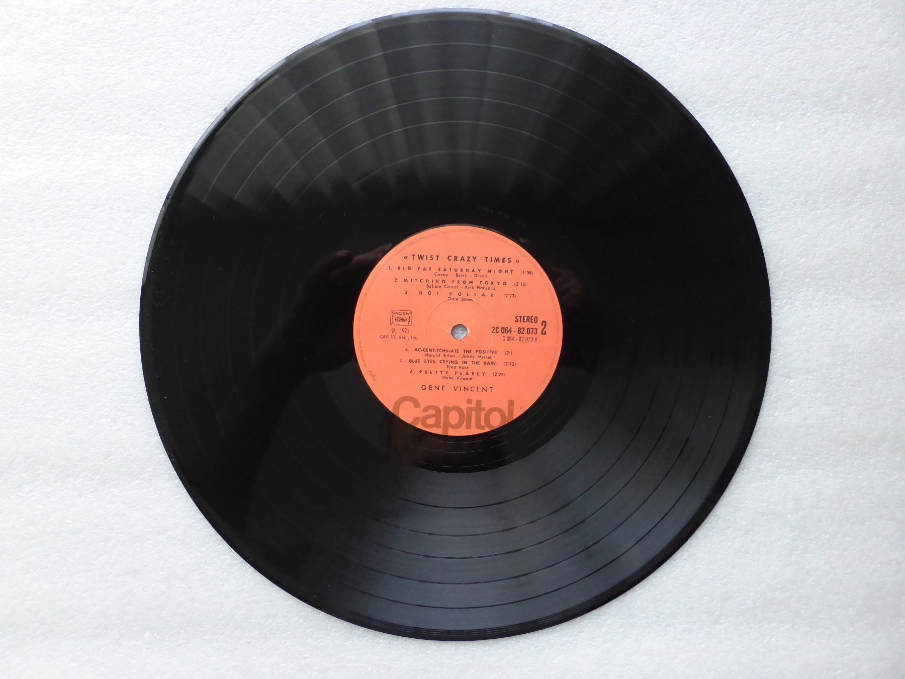 Dischi in vinile: VINYL  LP  GENE VINCENT – Usato da Küssnacht am Rigi venduto da Sunnestrahl 2
