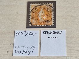 Stehende 66B, signiert, Steckborn, ab 1.-