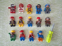 Lego Duplo Figuren männlich Action Wheeler + A W Roboter