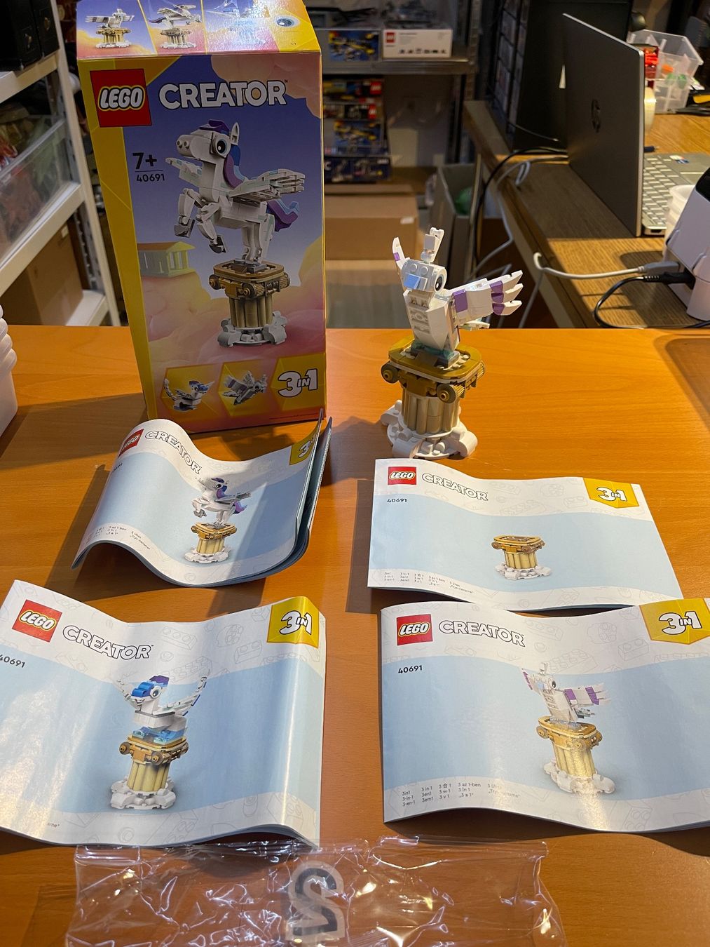 Lego Baukästen: Lego Creator 40691 - Mystischer Pegasus – Gebraucht aus Siglistorf von SwissBrickStore