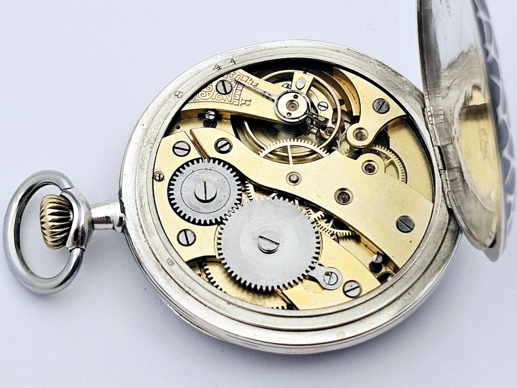 Orologi: Taschenuhr Tula Silber 800 – Usato da Bassersdorf venduto da AnkerWatch 6