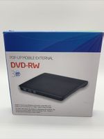 Pop-Up Mobile External DVD-RW drive utilizing a USB 3.0 tran