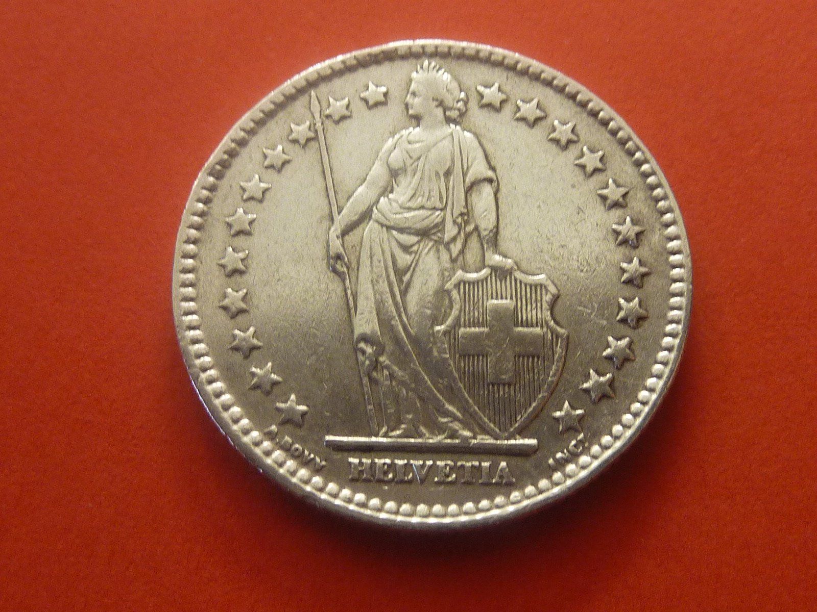 Tutti le monete: Silber 2 Fr.  1955 – Usato da Seon venduto da aee_7gpz 1