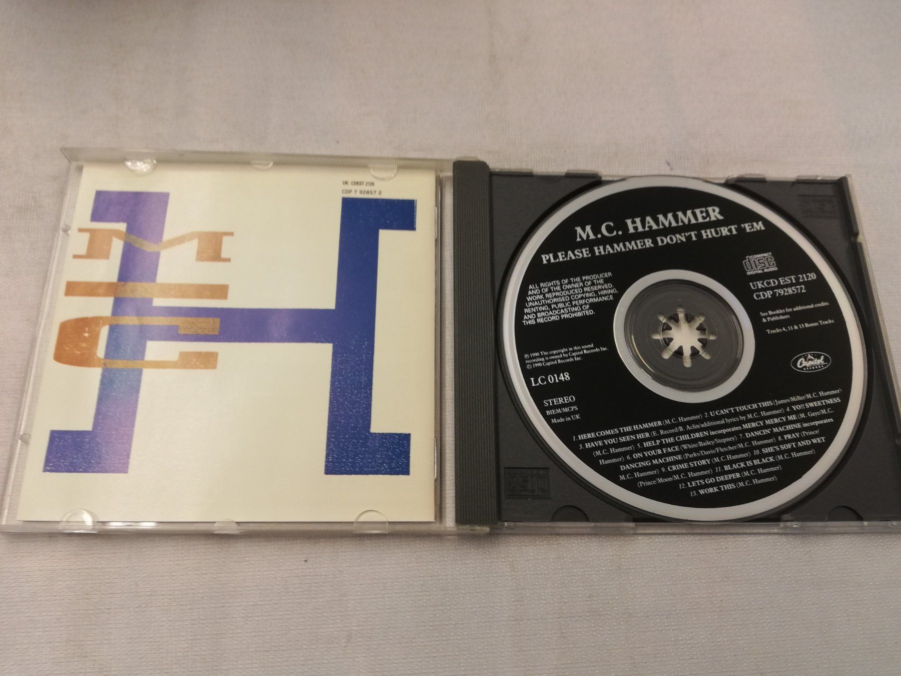 CDs: M.C. HAMMER - PLEASE HAMMER DON'T HURT 'EM – Gebraucht aus Bern von Vinylsound.ch 2