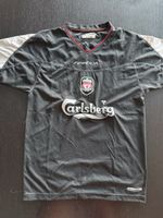 Maillot de football Reebok Liverpool noir et blanc