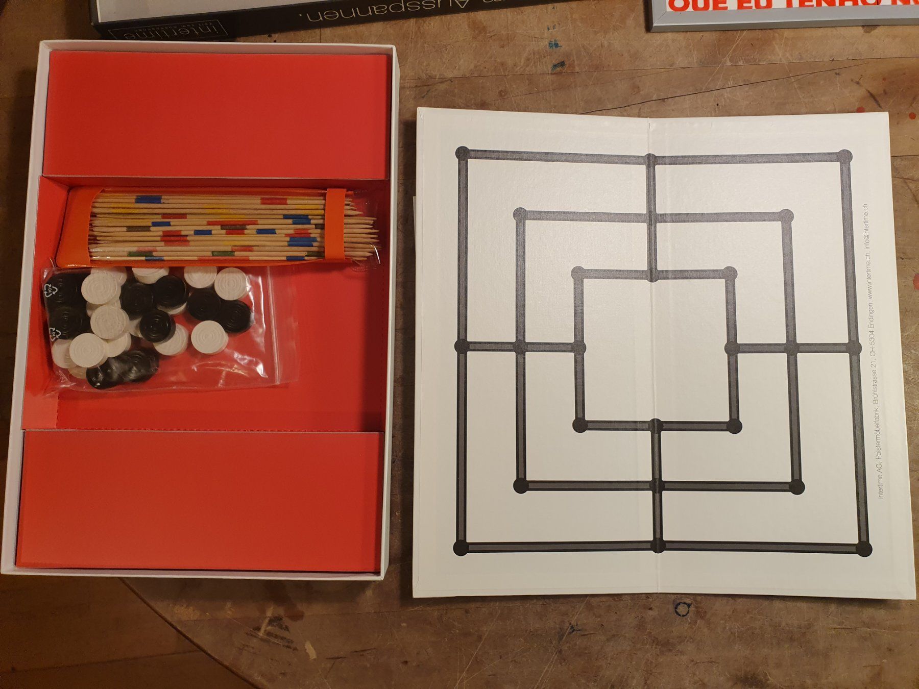 Giochi: Intertime Mühle- Damespiel Mikado – Usato da Zürich venduto da loosebone 2