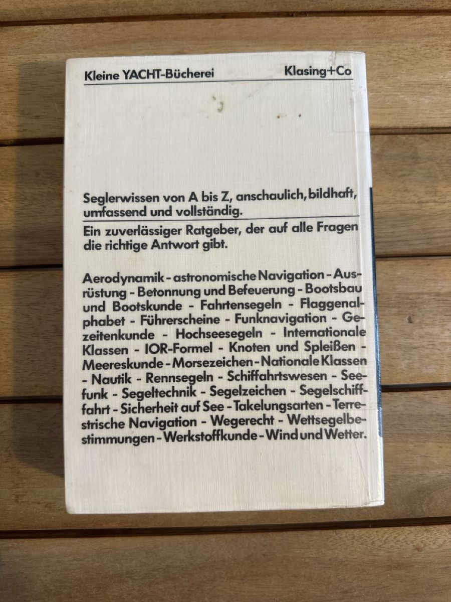 Bücher: Segler Lexikon Schult Klasing Co – Gebraucht aus Hinteregg von JLTV1 1