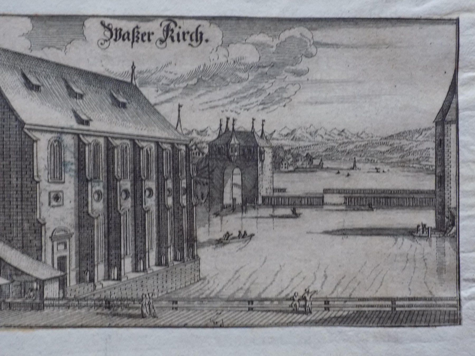 Incisioni: Zürich Wasserkirche – Usato da Risch venduto da Rischli15 2