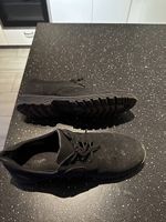 Herren Boots schwarz Nubukleder, Gr. ca. 43  kaum getragen