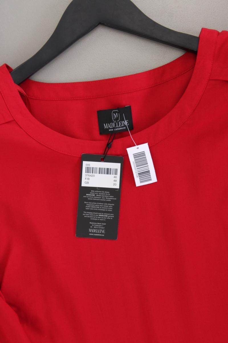Blusen: Madeleine Langarmbluse Gr. 46 rot – Neu (gemäss Beschreibung) aus Neustadt an der Waldnaab von SecondLifeFashion 1