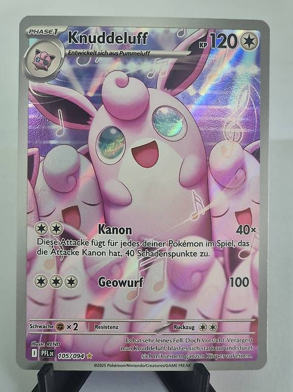 Sammelbilder & Trading cards: Knuddeluff 105/094  Illustration Rare – Gebraucht aus Vordemwald von mic_95gx