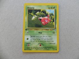 Hoppip Pokémon Sammelkarte 1. Edition Ausgabe 1995 - 2000 HP