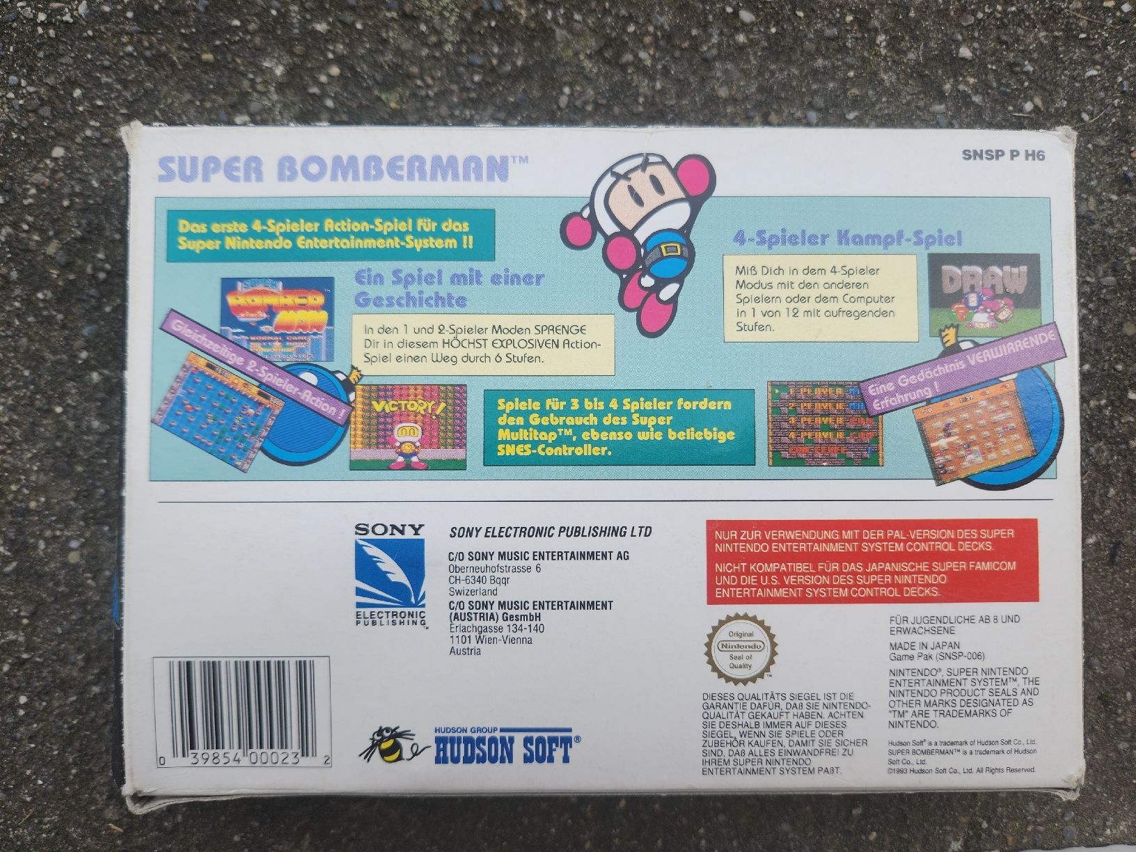 Nintendo Giochi: Super Bomberman - SNES - Komplett – Usato da Tafers venduto da whereyogamesat 2