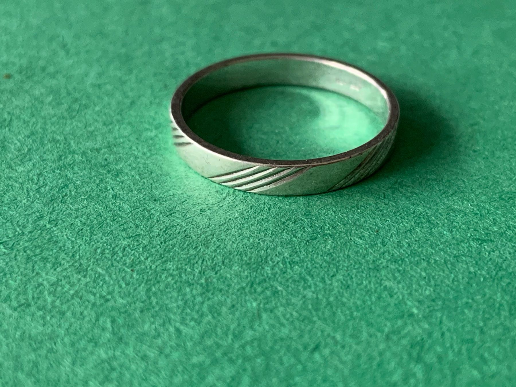 Bagues: Silberring schraffur simple – D'occasion à Laufen par Bellebellezza 6