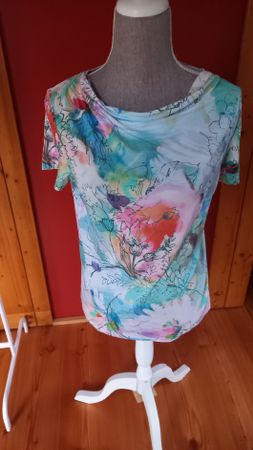 Damen T-Shirt Gerry Weber Edition Grösse 40/42  bunt