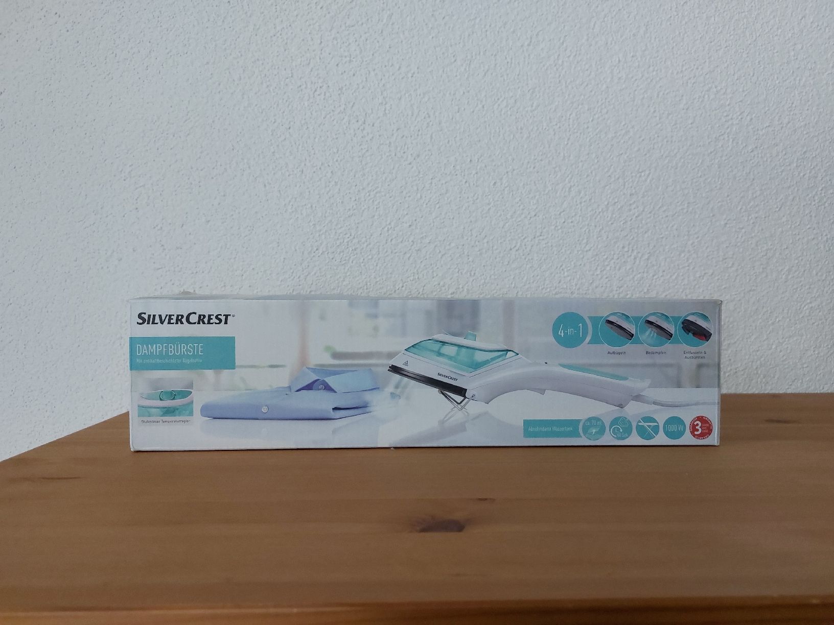 SilverCrest Bügeleisen: Silvercrest Dampfbürste 4 in 1, Orginalverpackt! – Neu und originalverpackt aus Effingen von roe_7mb7