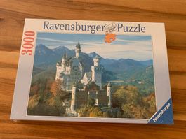 Ravensburger Puzzle, 3000 Teile, Schloss Neuschwanstein NEU