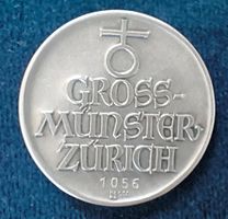 Silbermedaille Grossmünster Zürich (33mm / 15g)
