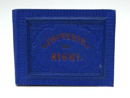 Antikes Mini-Leporello „Souvenir du Righi“