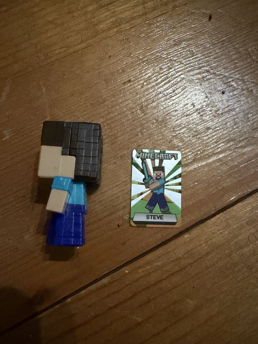 Statuette: Minecraft, Steve, Kinder Joy – Nuovo e nell'imballaggio originale da Rochefort venduto da ise_c7lc 3