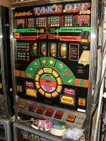 Lagerverkauf Geldspielautomat Admiral Take Off 100