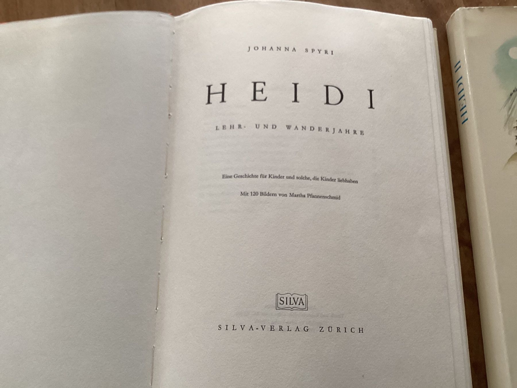 Livres: Heidi 1 - 2 Von Johanna Spyri – D'occasion à Bursinel par don_ccb9 5