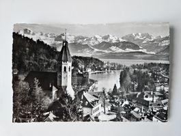 Thun mit Alpenkette - 1958 - photo Arthur Baur