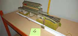 module de décoration train HO