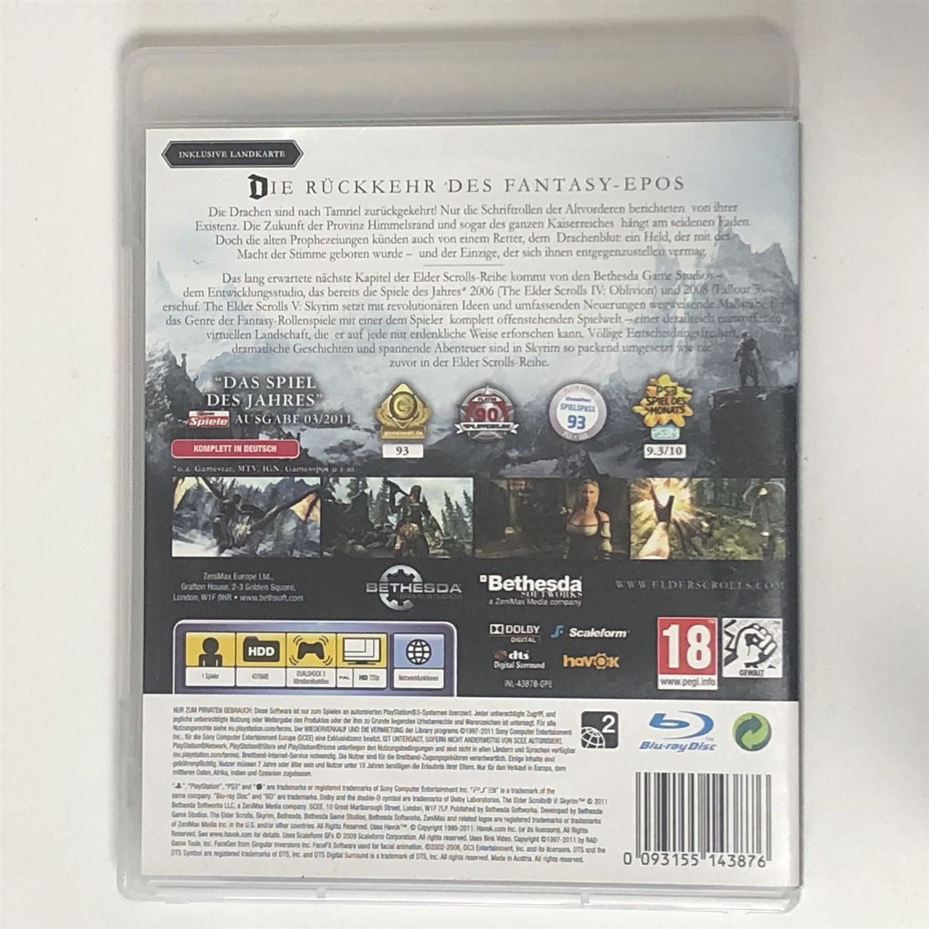 Spiele: Skyrim PS3 – Gebraucht aus Mollis von GamingCorner 2