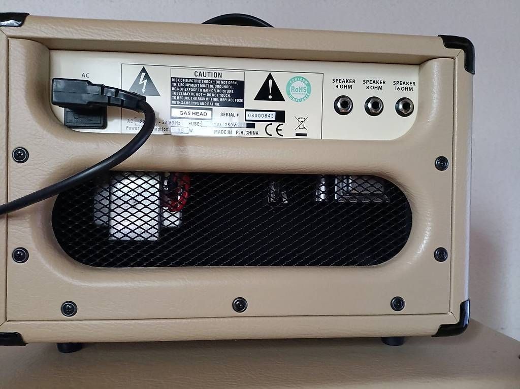 Amplificatori: Harley Benton GA5  5W Röhren-Head – Usato da Jona venduto da helly15 1