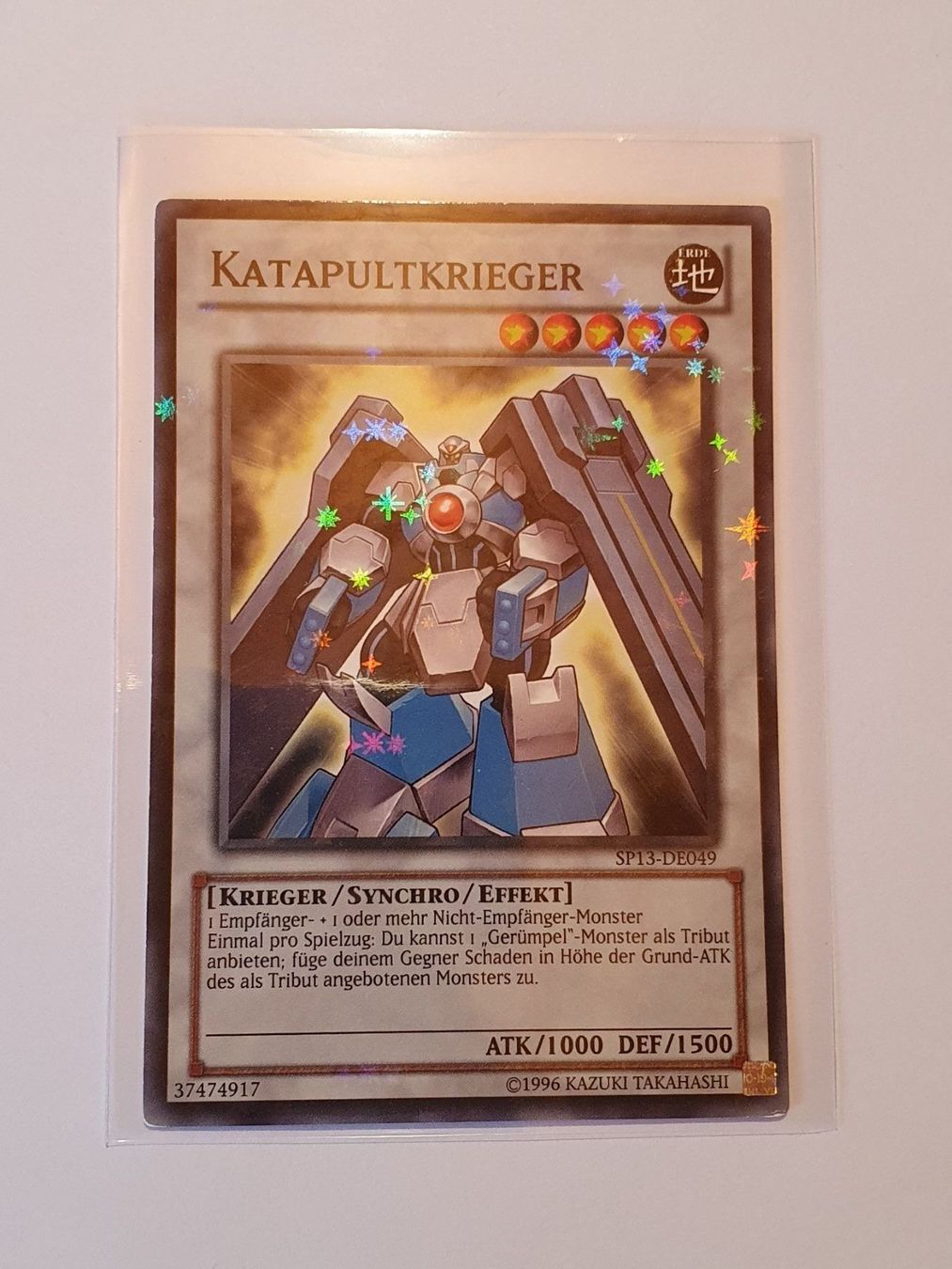 Yugioh Carte collezionabili: Yugioh Katapultkrieger Starfoil Karte – Usato da Oberdorf BL venduto da BaldenEagle