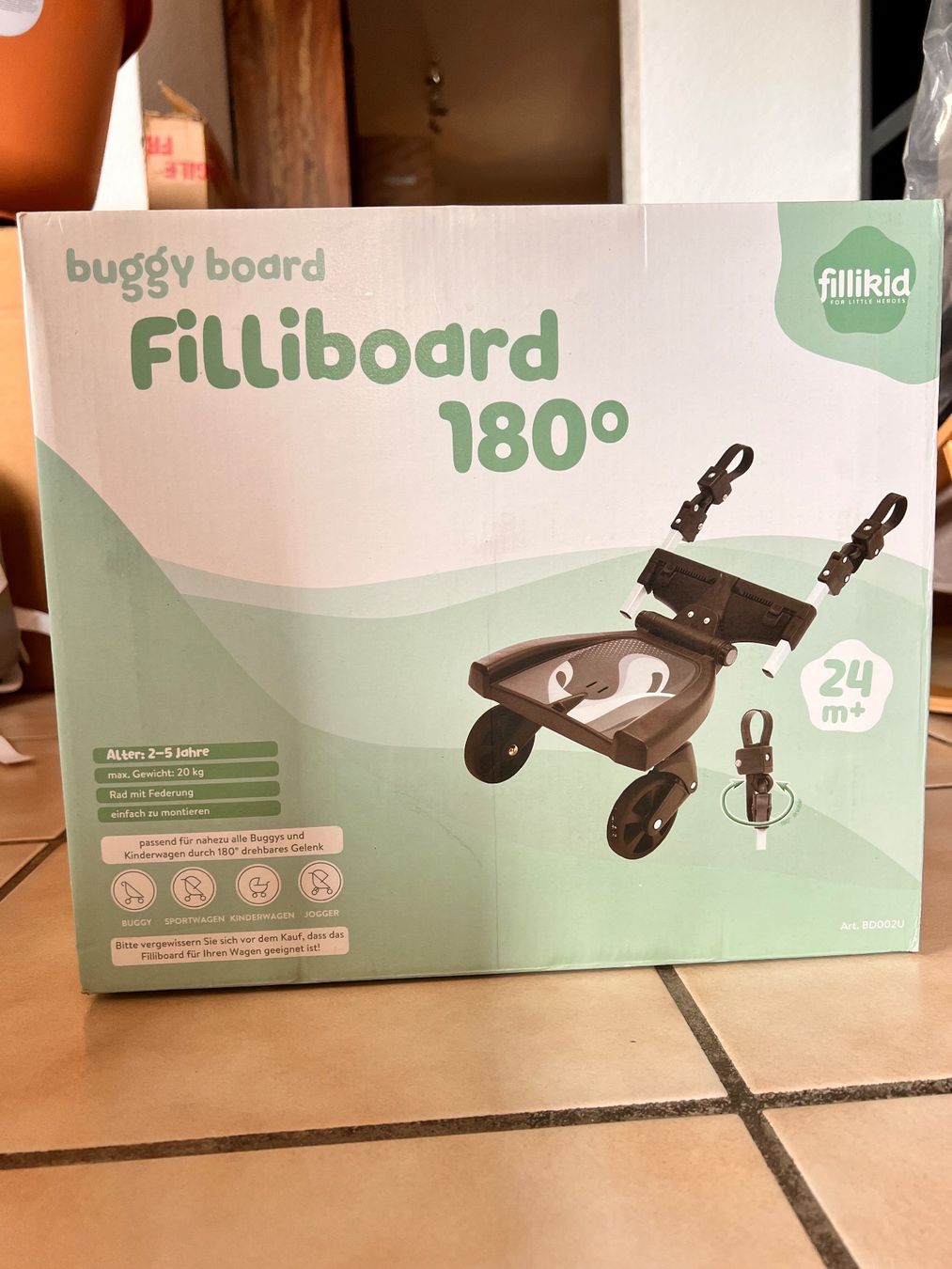 Kinderwagen Zubehör: Planche à roulettes Filliboard 180° – Gebraucht aus La Chaux-de-Fonds von boss89