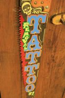 Säge "TATTOO Entferner",Handmade, Harley